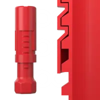 Round Extendable Locking Tube